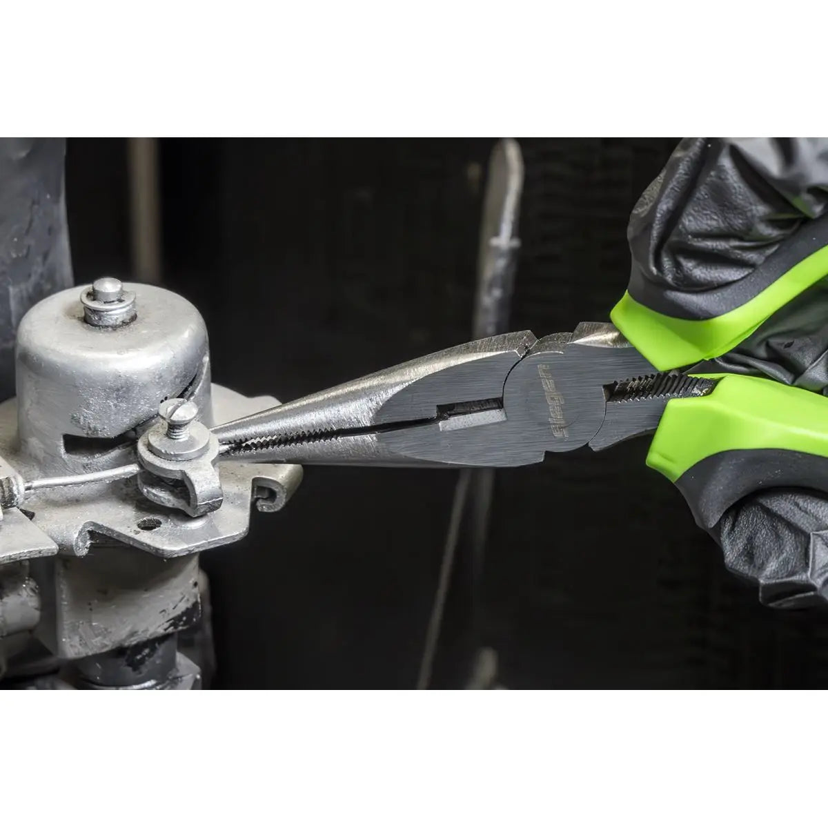 Siegen by Sealey Long Nose Pliers Comfort Grip 150mm 