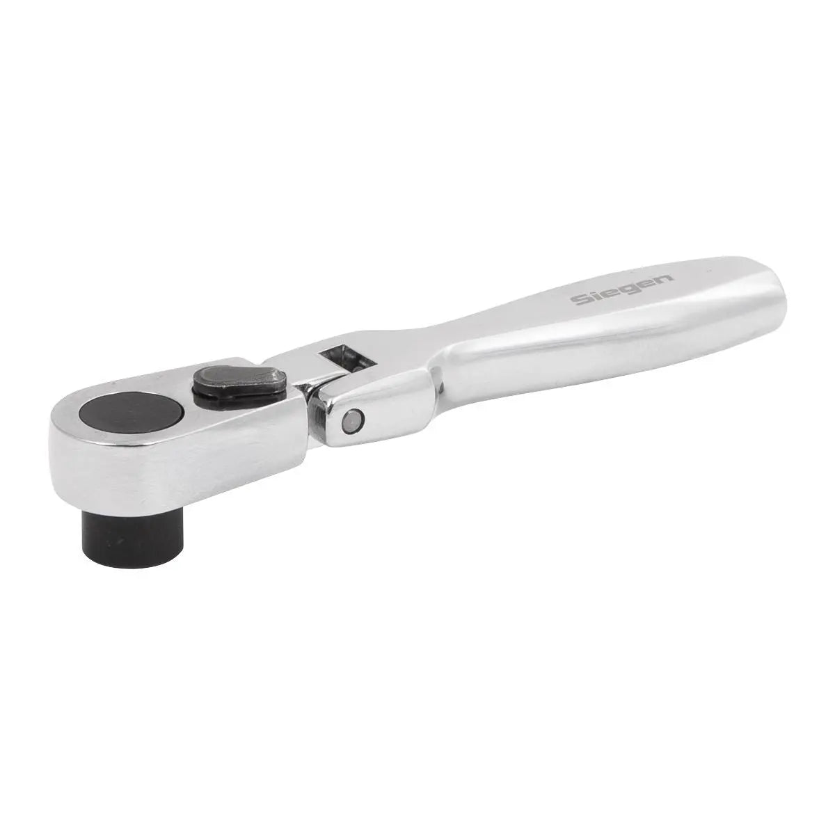 Siegen by Sealey Micro Flexi-Head Ratchet Bit Driver 1/4"Hex  White Rose Tools