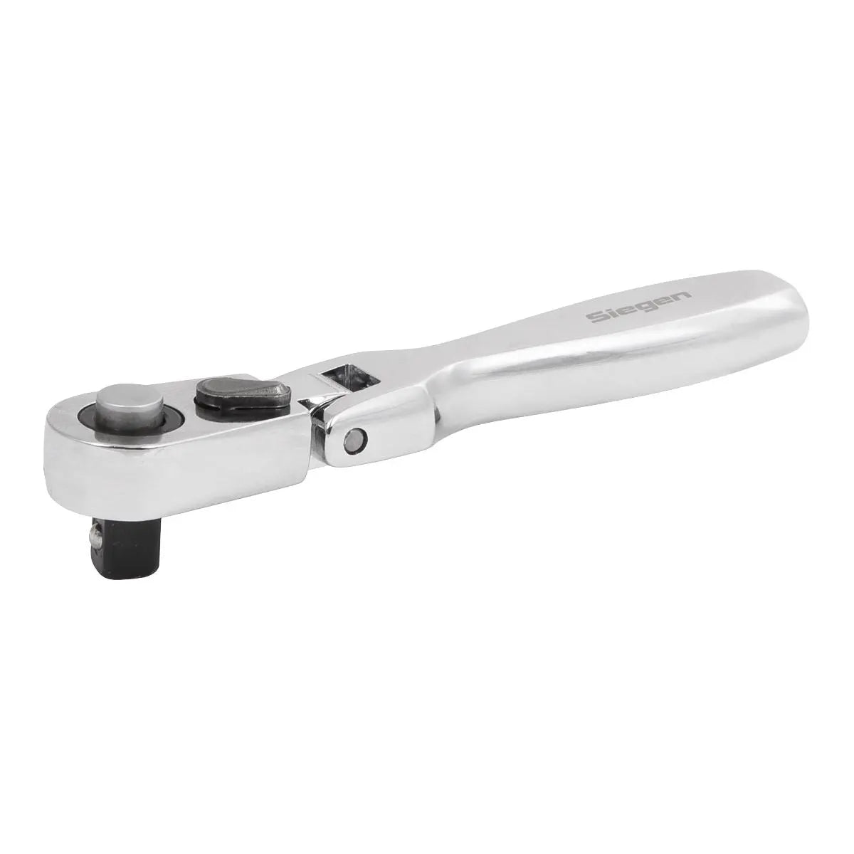 Siegen by Sealey Micro Flexi-Head Ratchet Wrench 1/4"Sq Drive  White Rose Tools