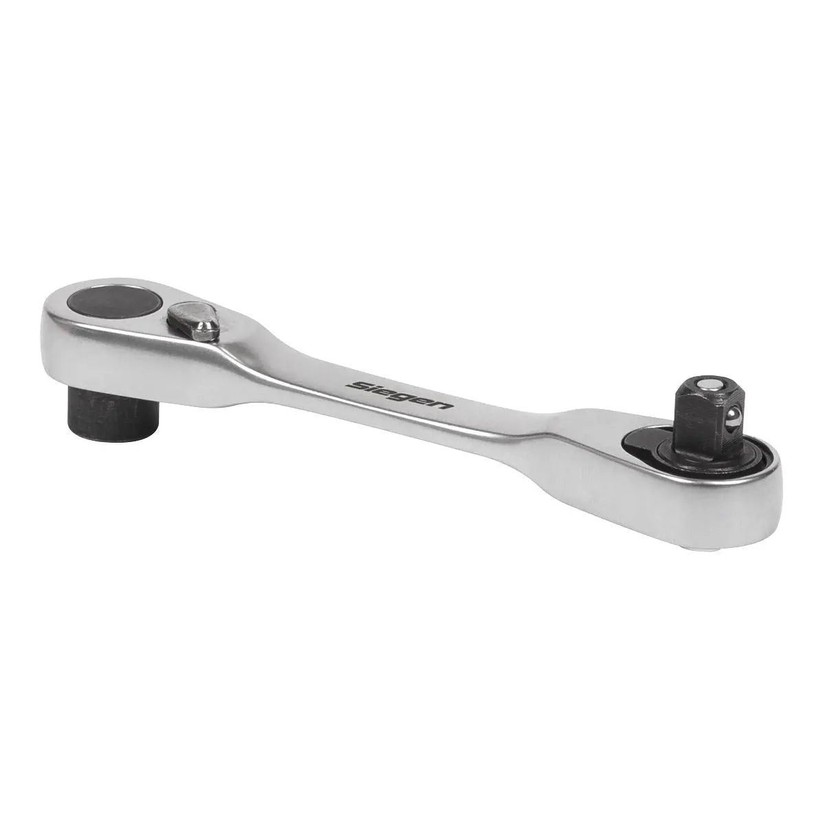 Siegen by Sealey Micro Ratchet Bit Driver/Wrench 1/4"Hex  x 1/4"Sq Drive  White Rose Tools