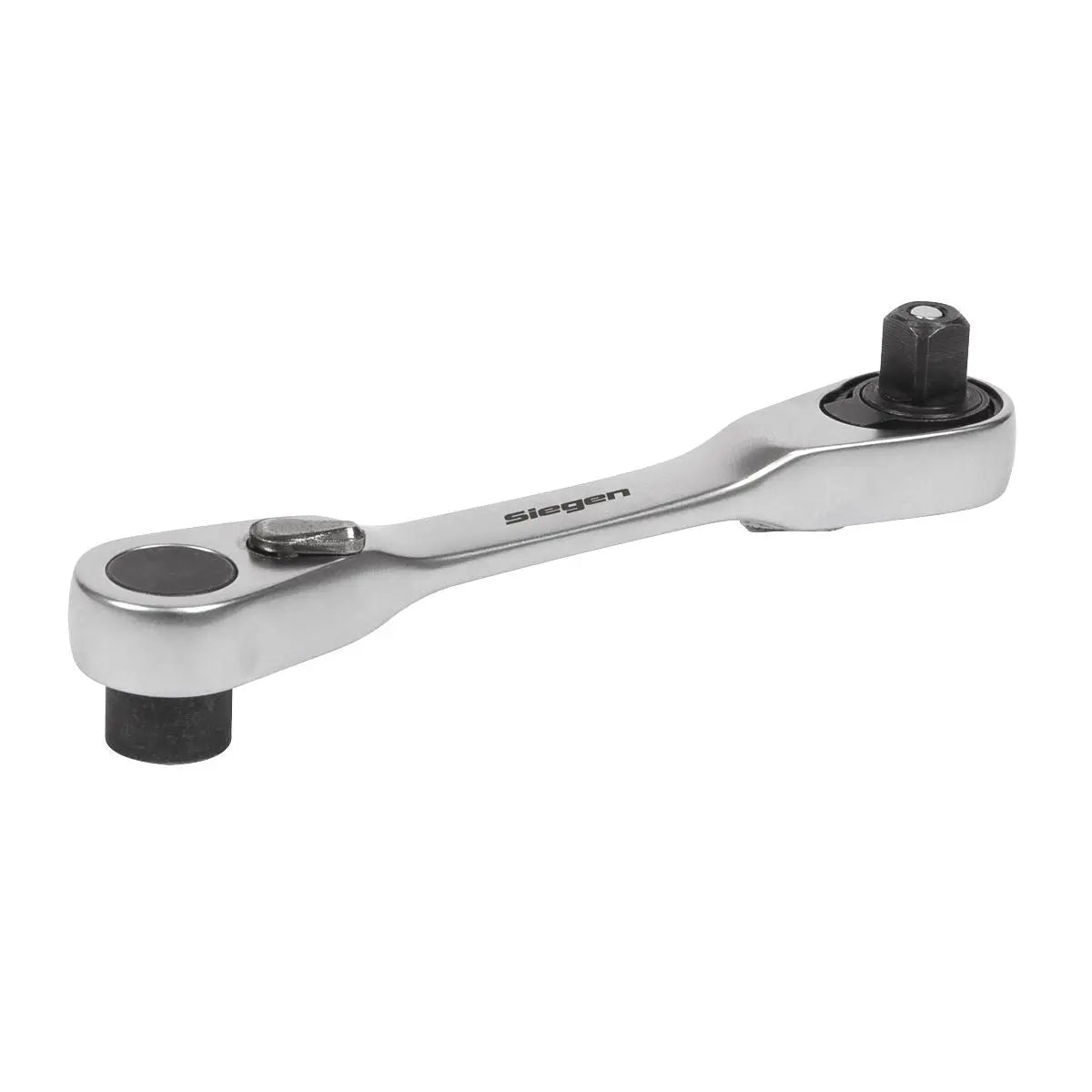 Siegen by Sealey Micro Ratchet Bit Driver/Wrench 1/4"Hex  x 1/4"Sq Drive  White Rose Tools