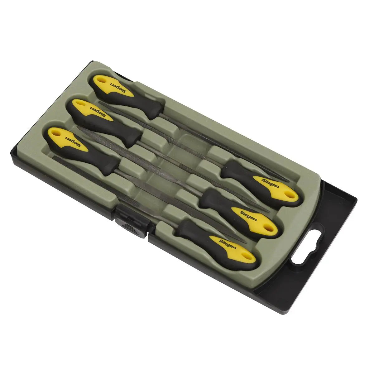 Siegen by Sealey Needle File Set 6pc 100mm 
