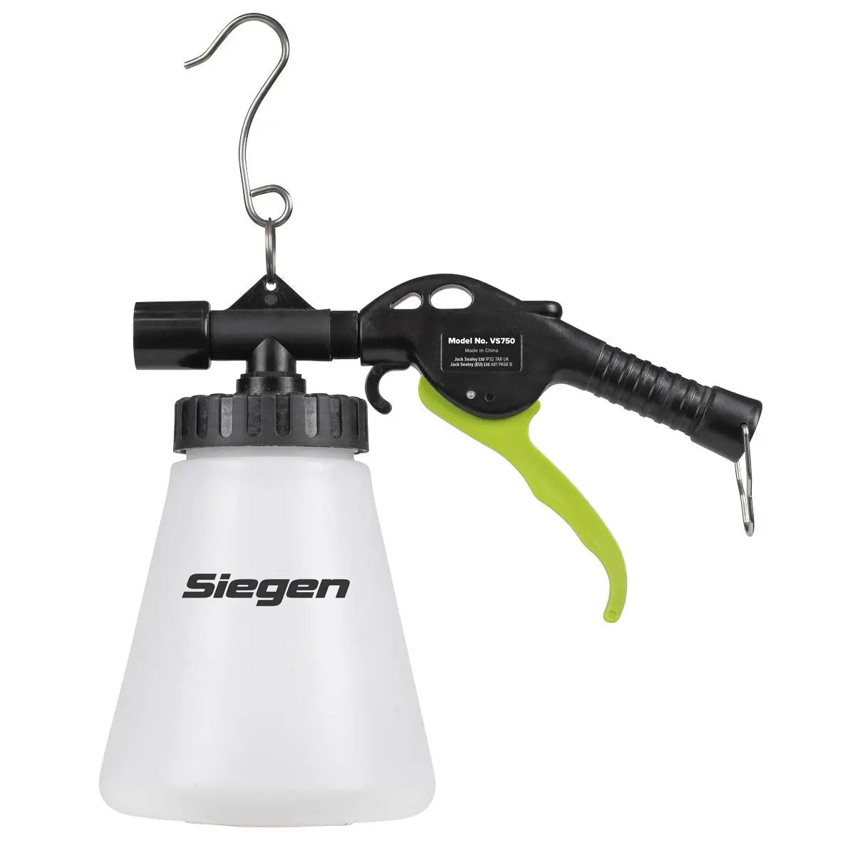 Siegen by Sealey Pneumatic Vacuum Brake & Clutch Bleeder 750ml  White Rose Tools