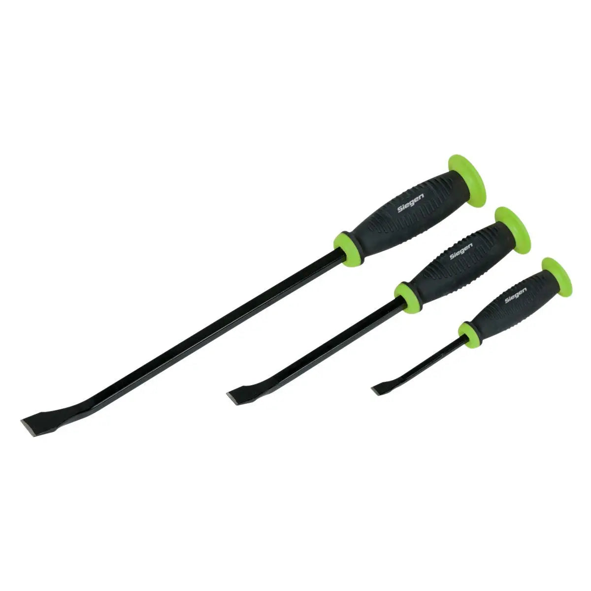 Siegen by Sealey Pry Bar Set with Hammer Cap 3pc 