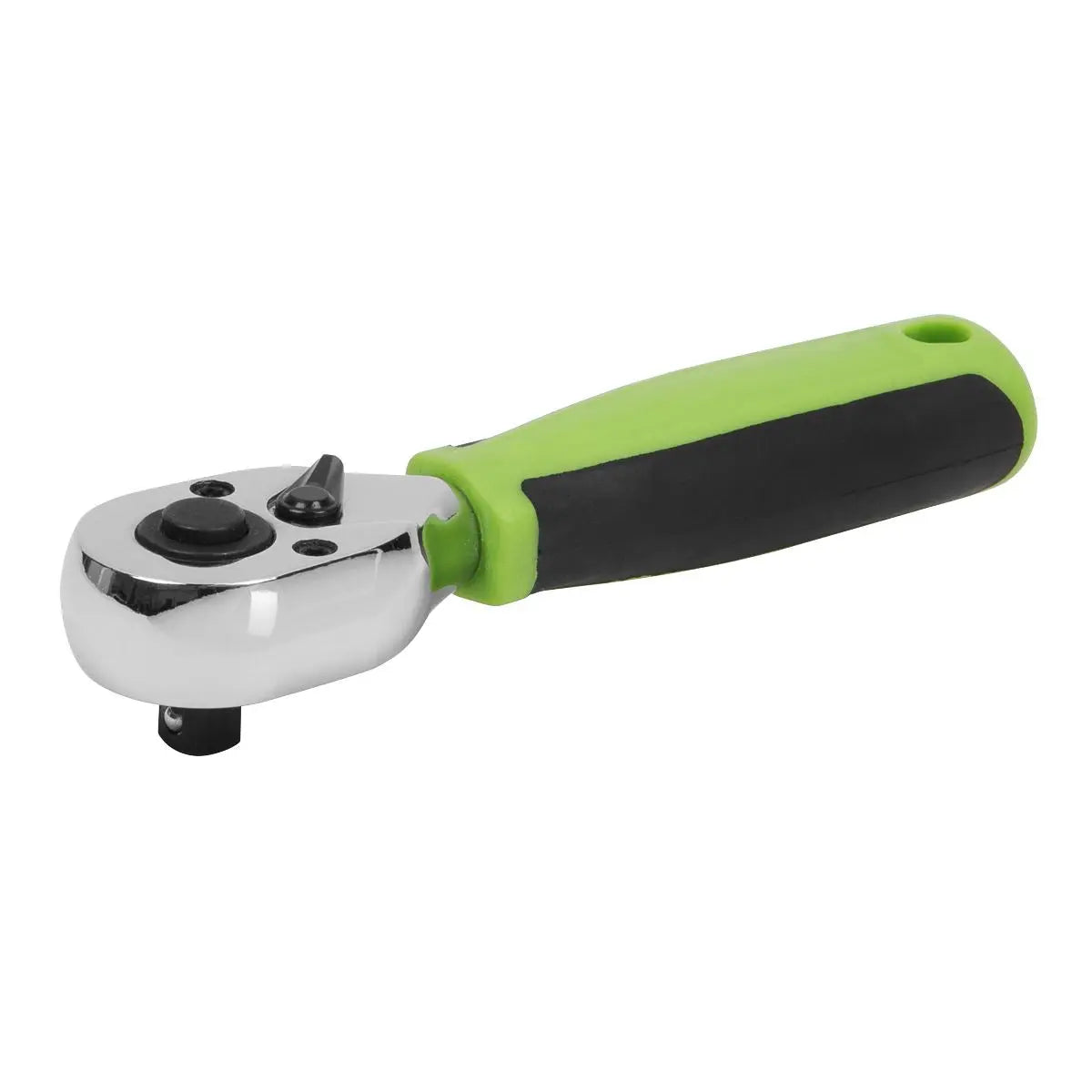Siegen by Sealey Ratchet Wrench 1/4"Sq Drive Stubby – Flip Reverse  White Rose Tools