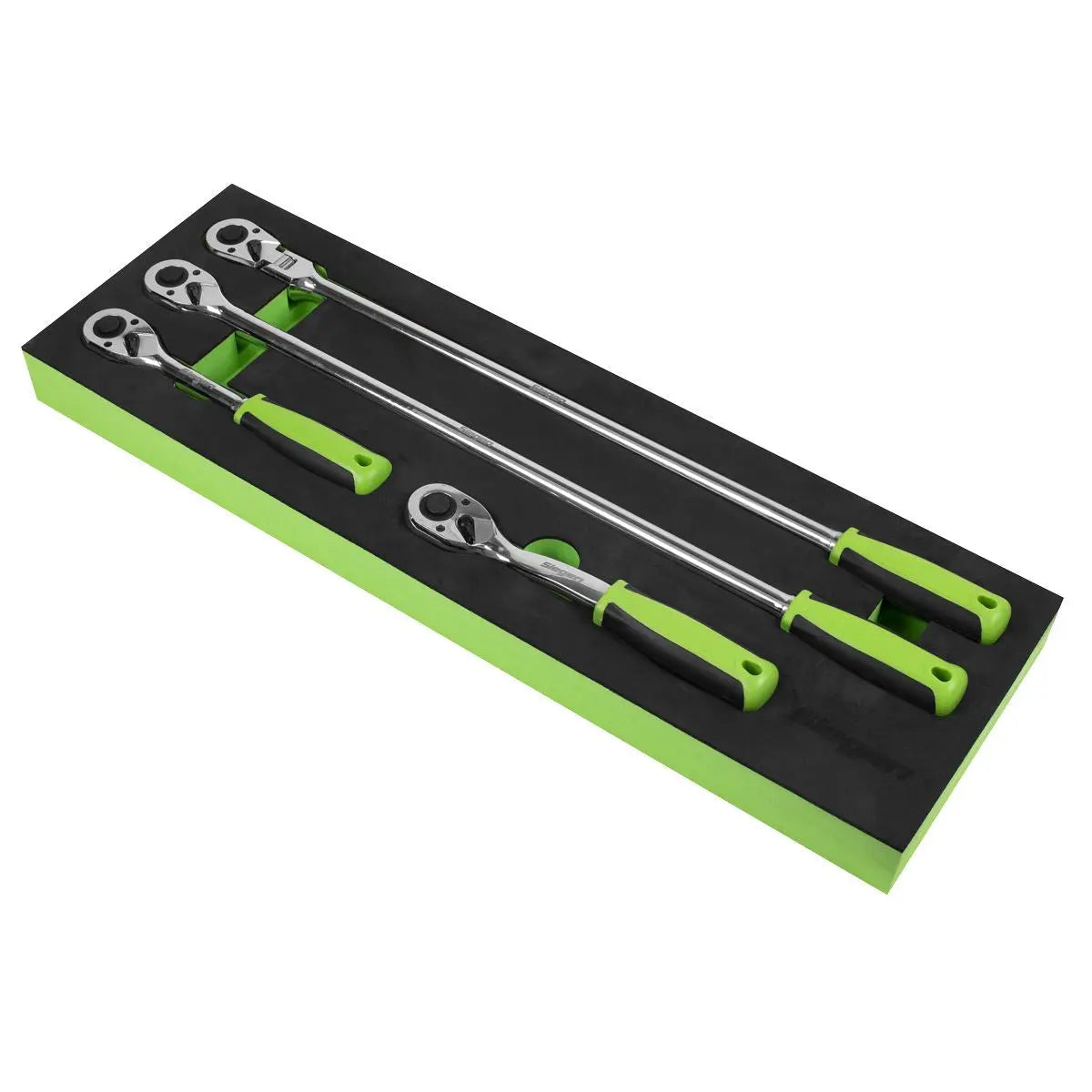 Siegen by Sealey Ratchet Wrench Set 4pc 1/2"Sq Drive Flip Reverse 