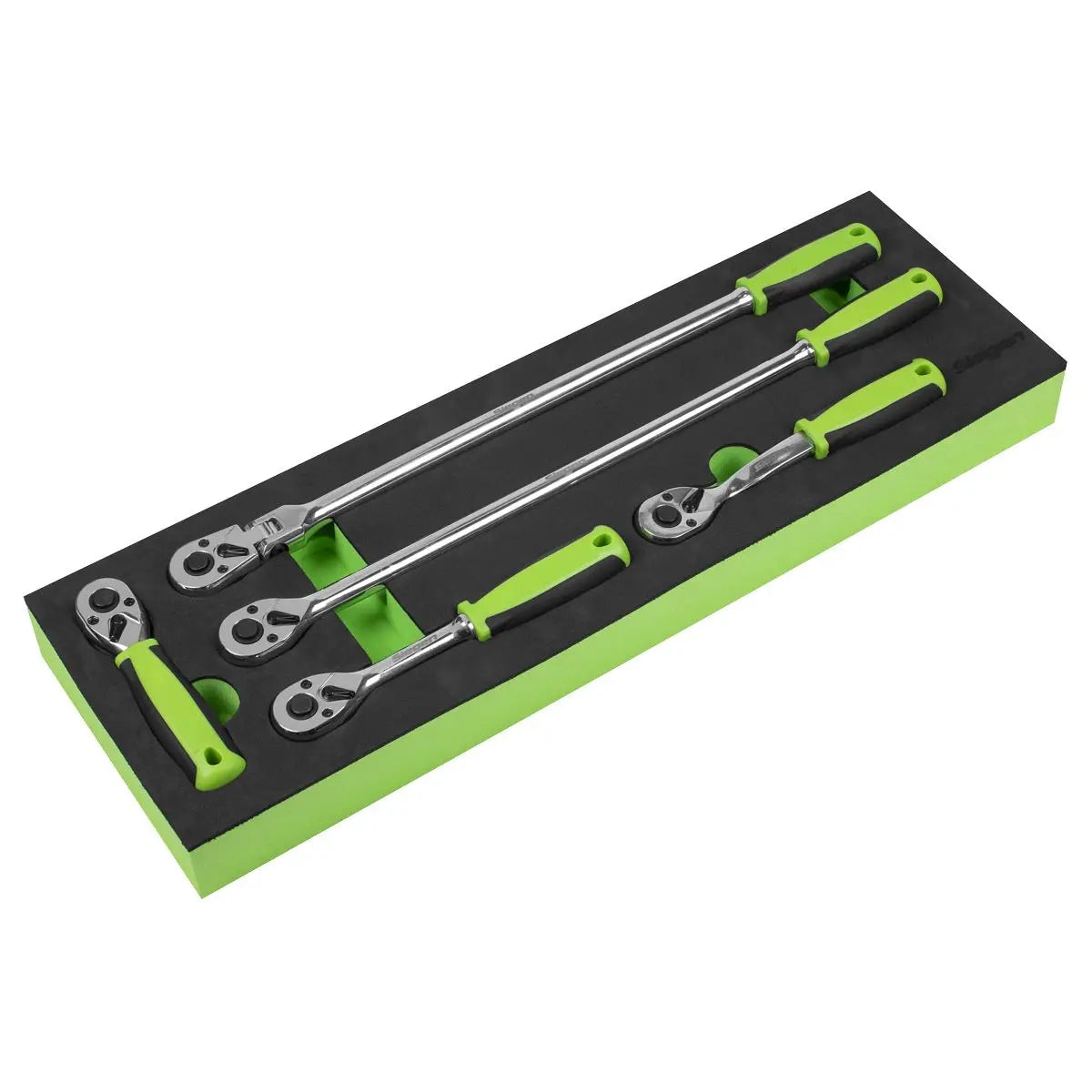 Siegen by Sealey Ratchet Wrench Set 5pc 3/8"Sq Drive Flip Reverse 