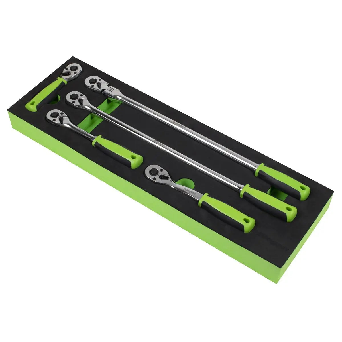 Siegen by Sealey Ratchet Wrench Set 5pc 3/8"Sq Drive Flip Reverse 