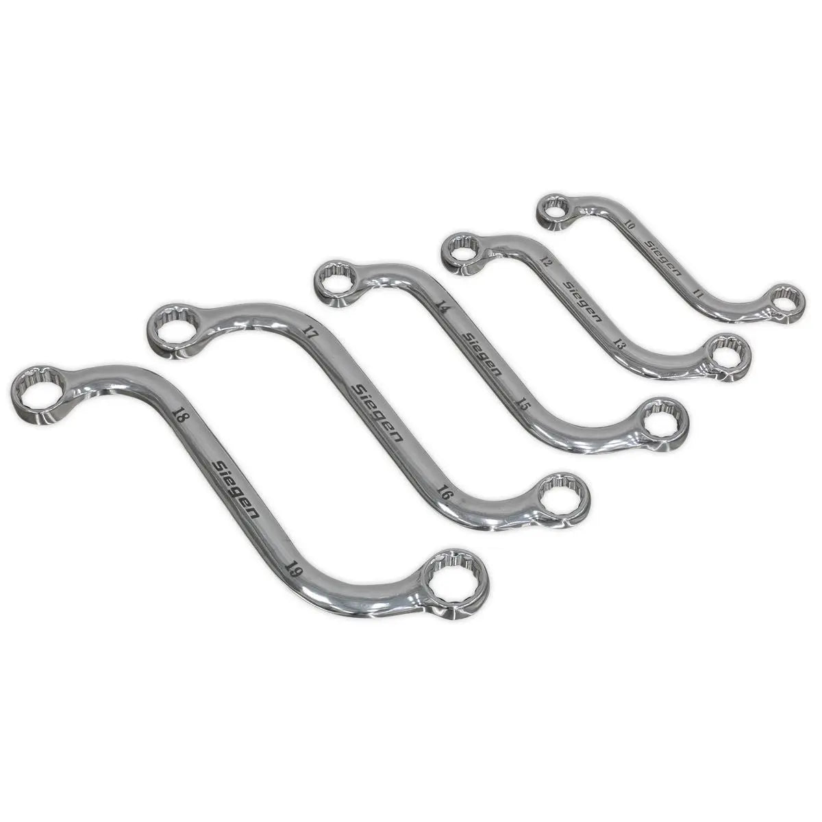 Siegen by Sealey S-Spanner Set 5pc Metric 