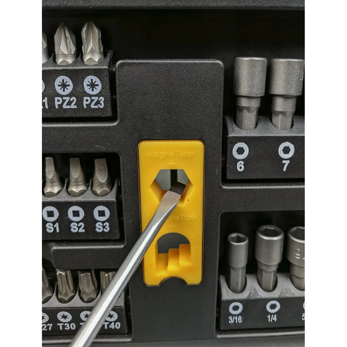 Siegen by Sealey Screwdriver, Bit & Nut Driver Set 61pc 