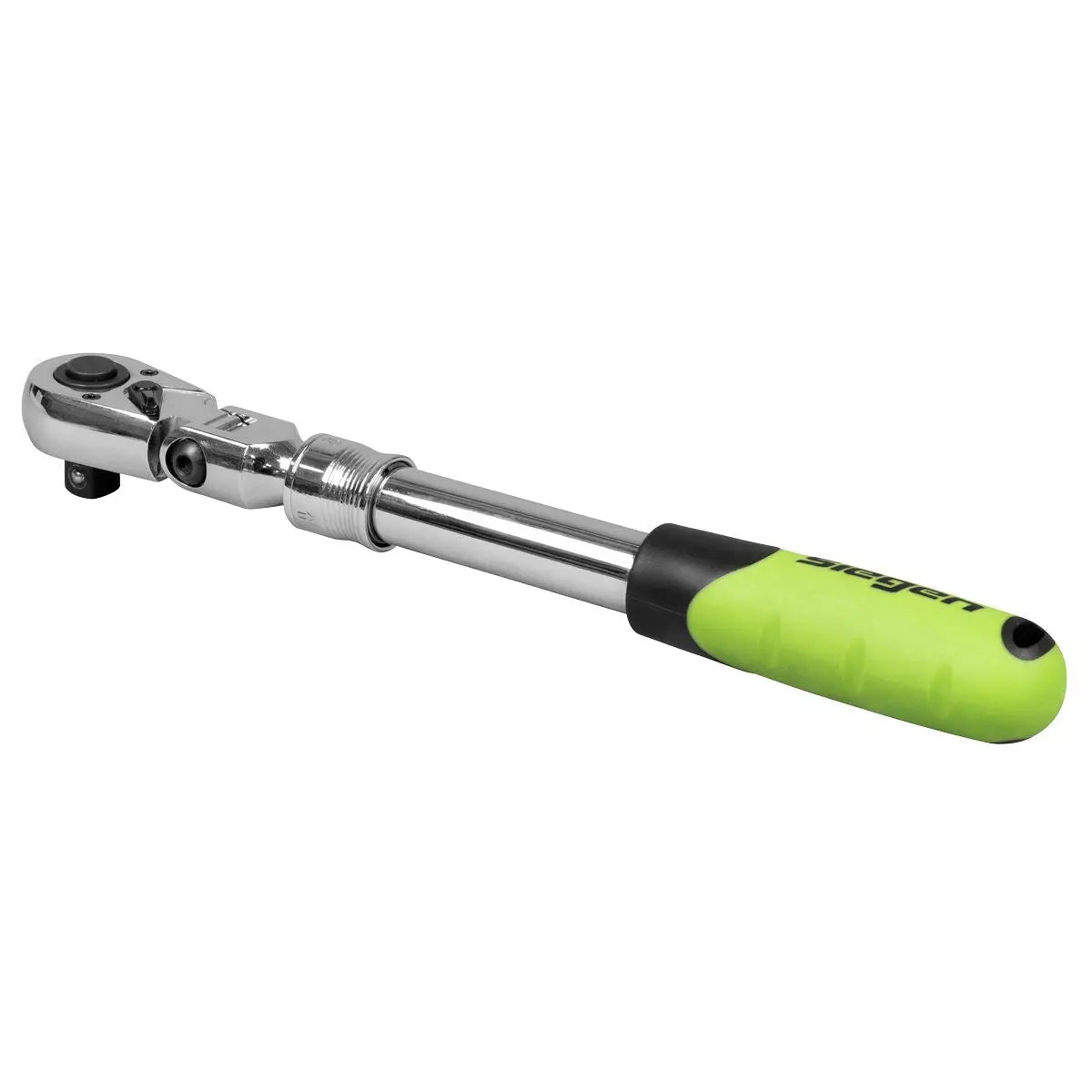 Siegen by Sealey Siegen Extendable Flexi-Head Ratchet Wrench 1/2"Sq Drive  White Rose Tools