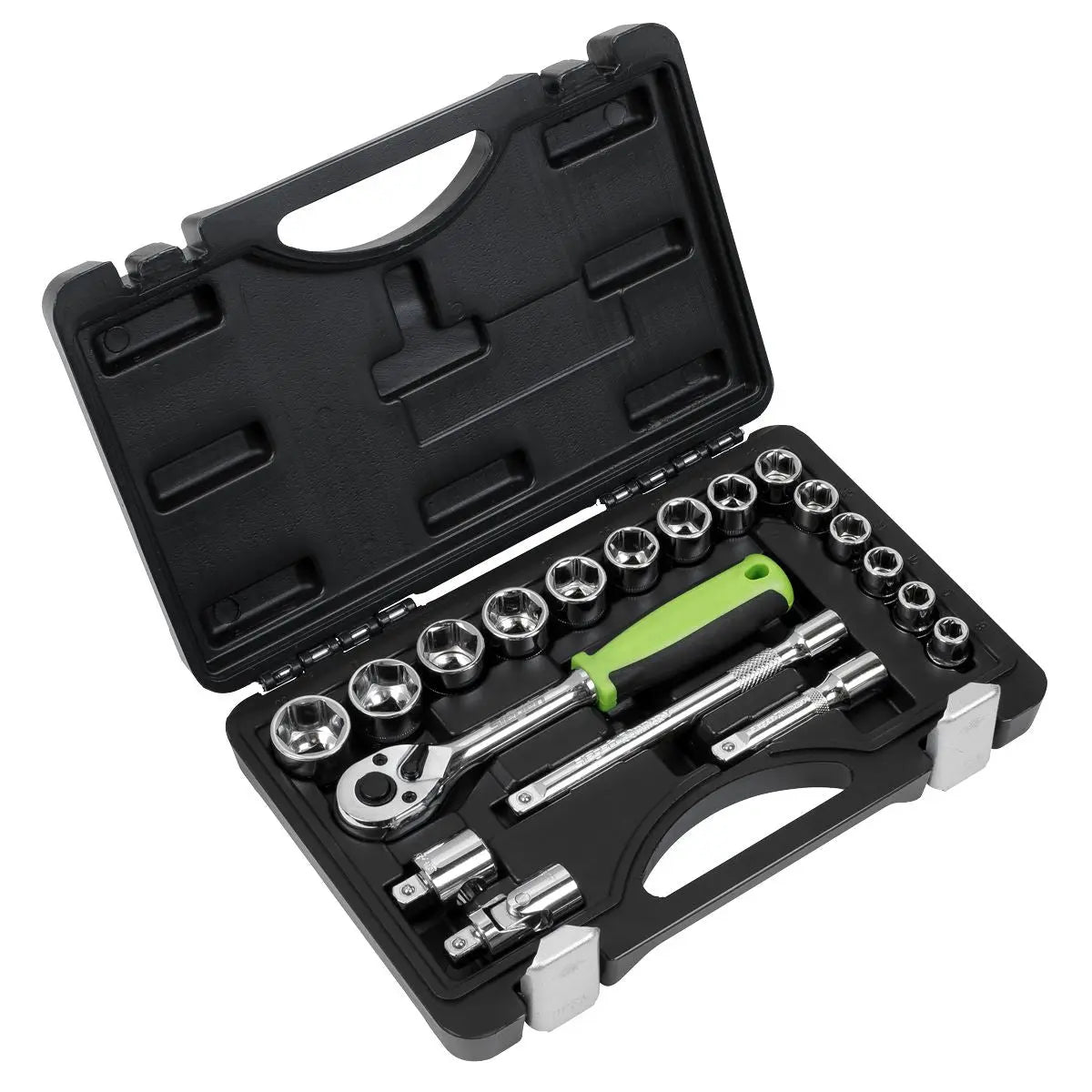 Siegen by Sealey Socket Set 19pc 3/8"Sq Drive Metric 