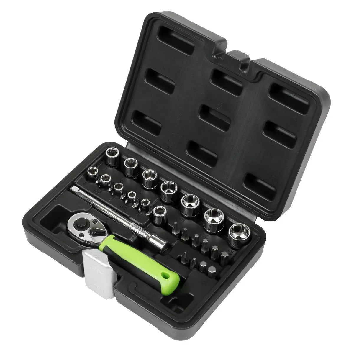 Siegen by Sealey Socket Set 25pc 1/4"Sq Drive - Metric 