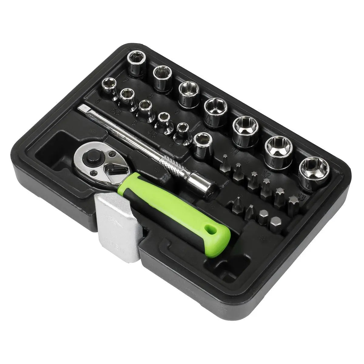 Siegen by Sealey Socket Set 25pc 1/4"Sq Drive - Metric 