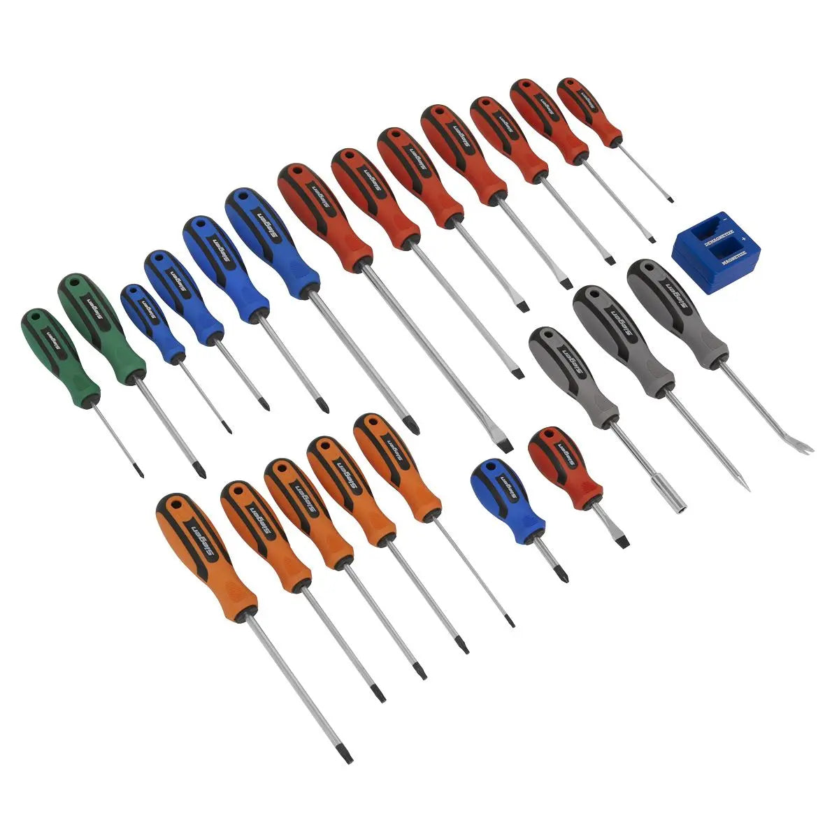 Siegen by Sealey Soft Grip Screwdriver Set 24pc 