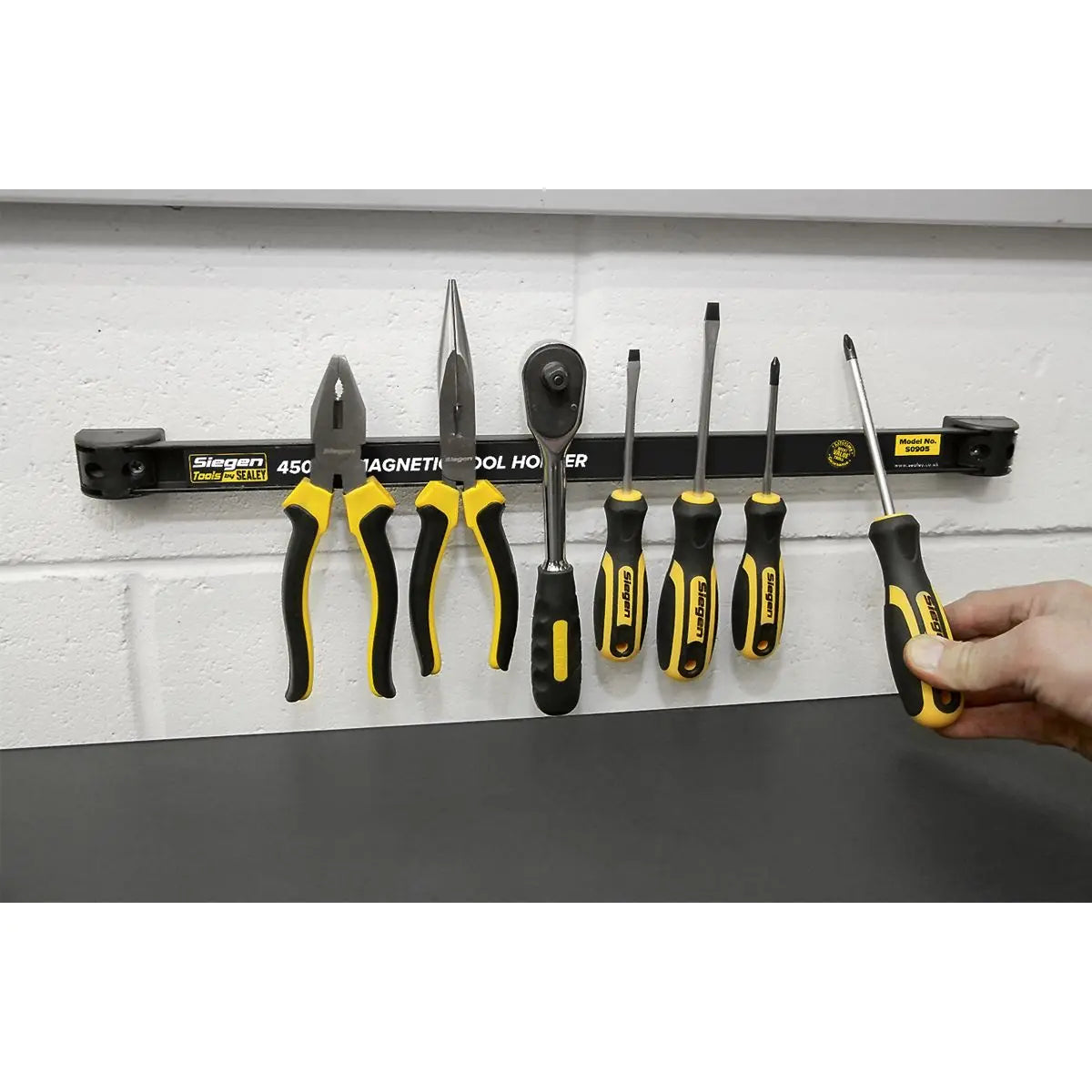 Siegen by Sealey Tool Holder Magnetic 450mm 