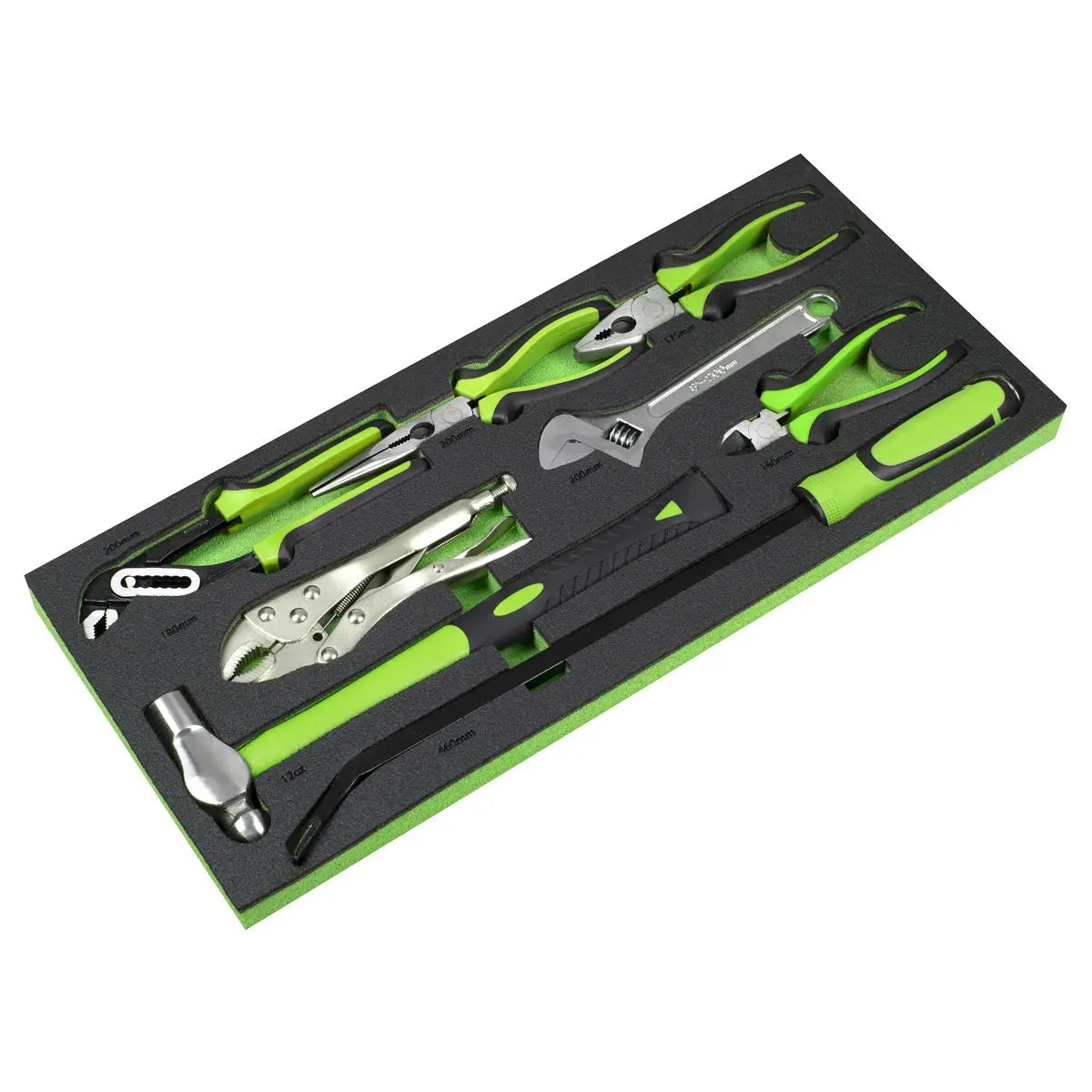 Siegen by Sealey Top Chest & Rollcab Combination 6 Drawer with Tool Kit 247pc  White Rose Tools