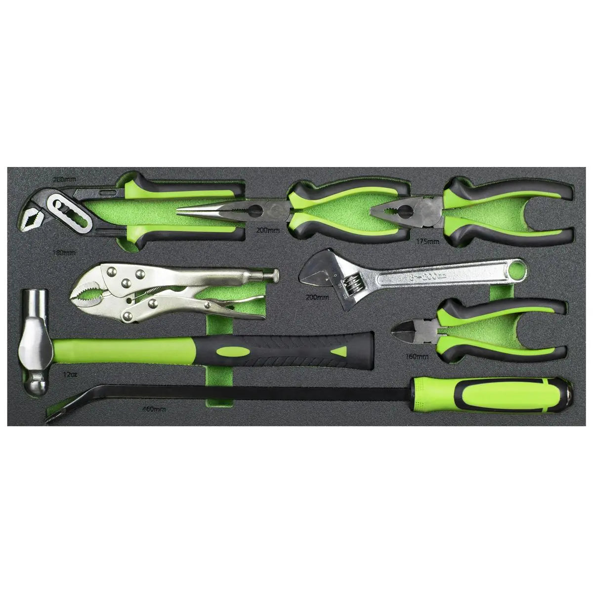 Siegen by Sealey Topchest & Rollcab Combination 6 Drawer with 247pc Tool Kit  White Rose Tools