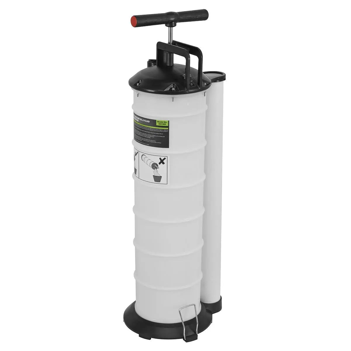 Siegen by Sealey Vacuum Oil & Fluid Extractor Manual 6.5L 