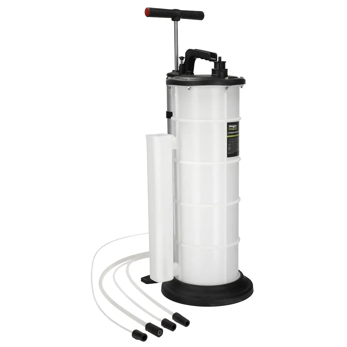 Siegen by Sealey Vacuum Oil & Fluid Extractor Manual 9L  White Rose Tools