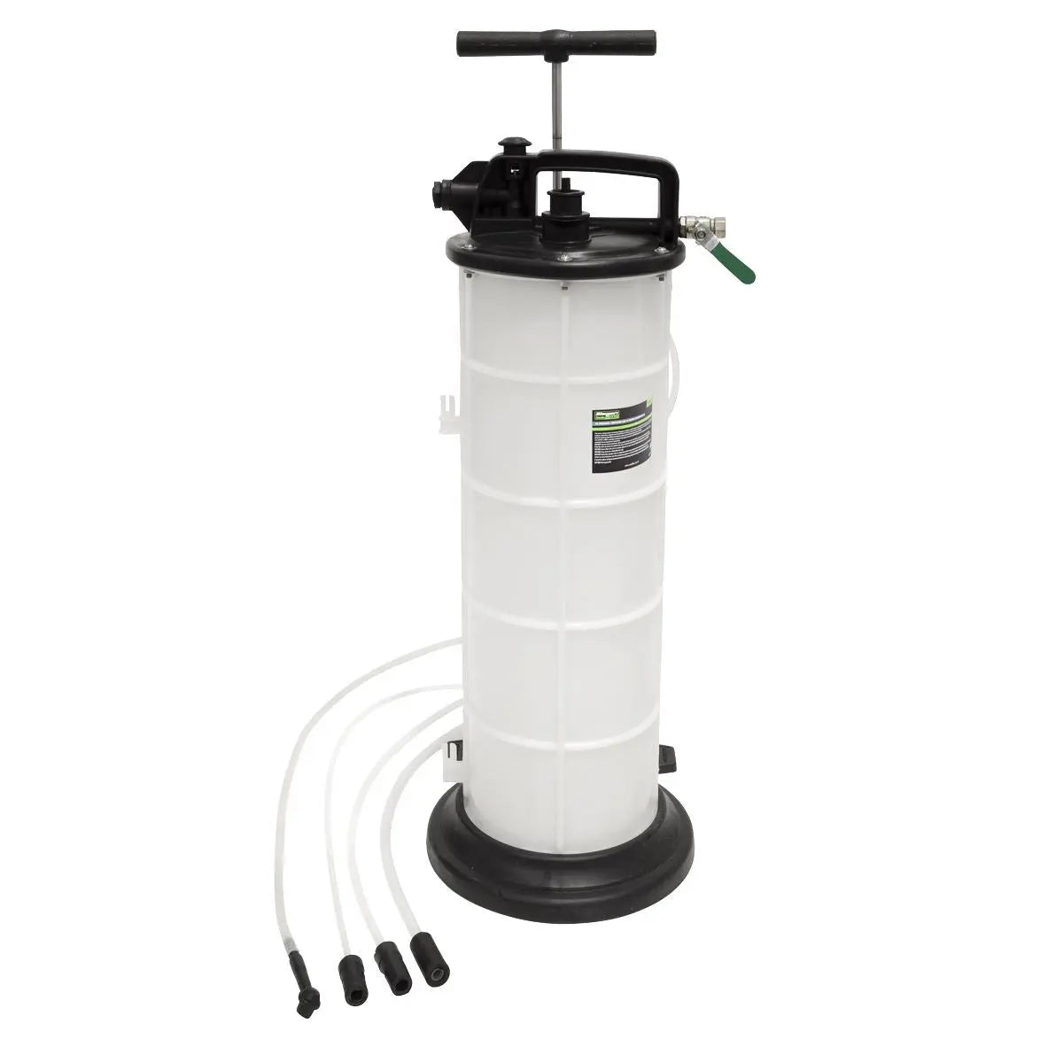 Siegen by Sealey Vacuum Oil & Fluid Extractor Manual/Air 9L  White Rose Tools