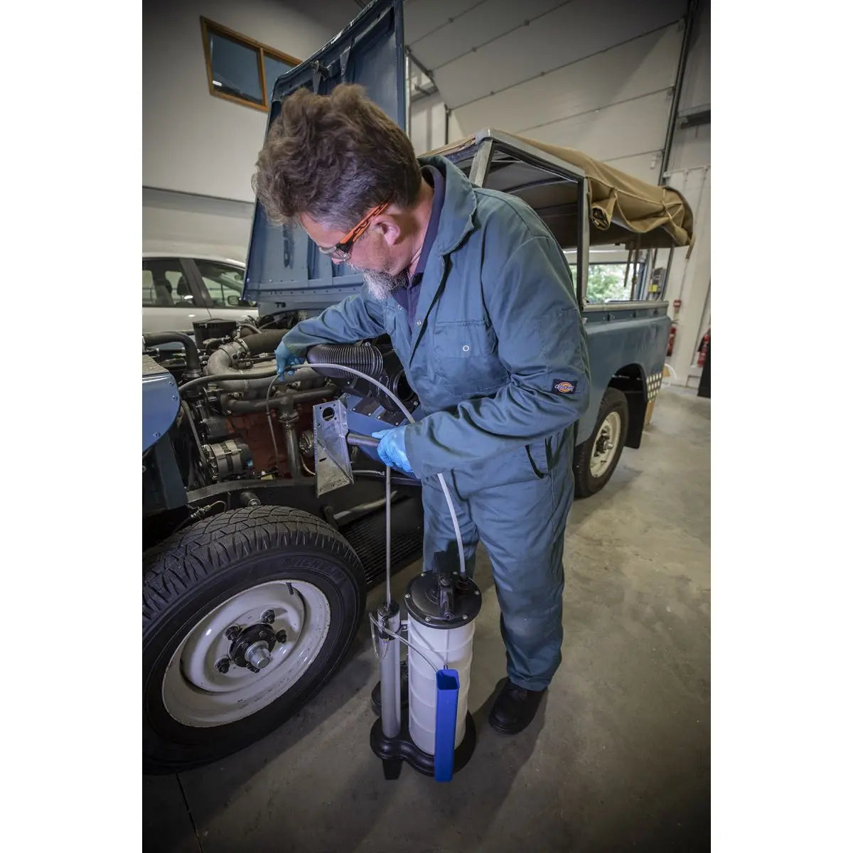 Siegen by Sealey Vacuum Oil & Fluid Extractor Manual/Air 9L 