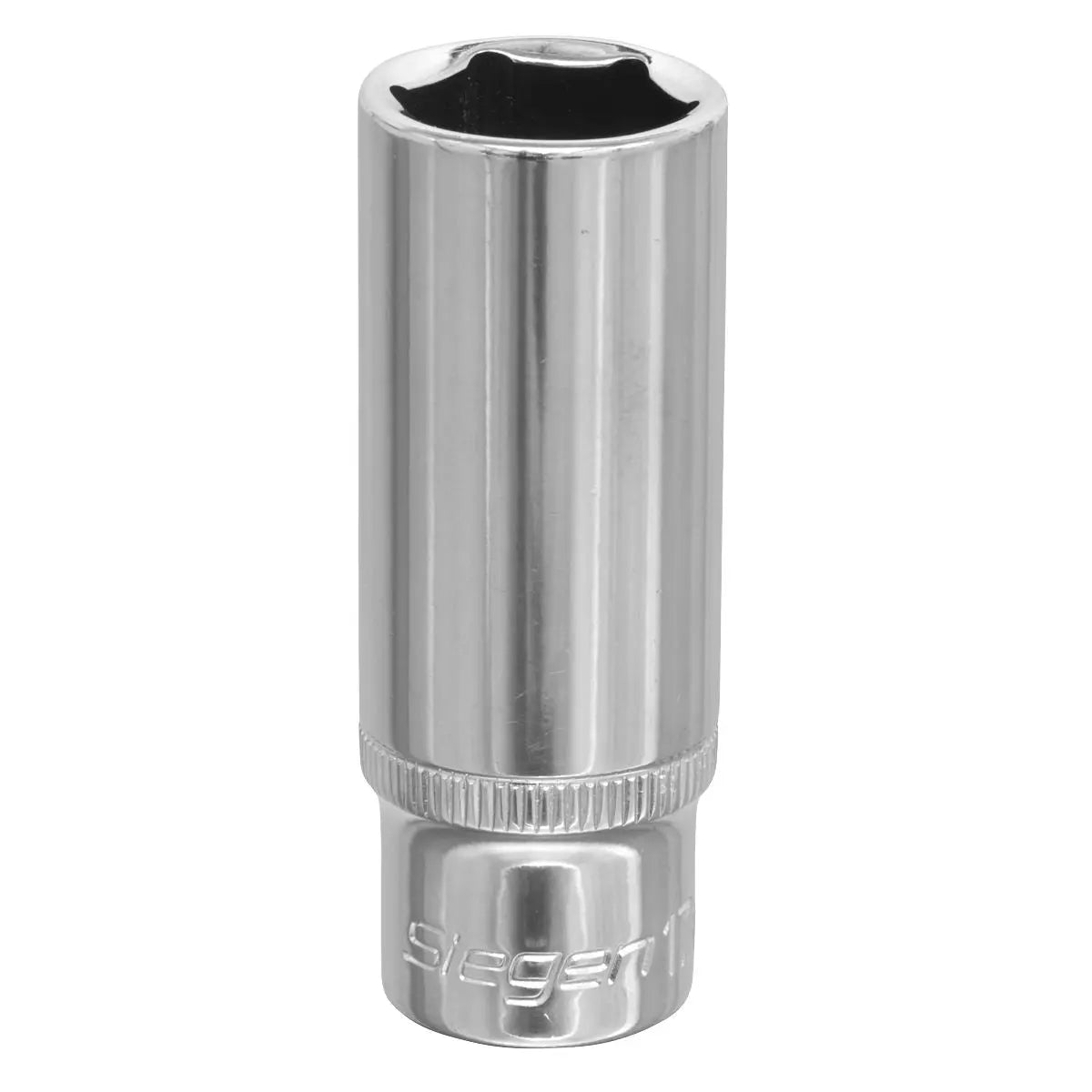 Siegen by Sealey WallDrive® Socket 17mm Deep 3/8"Sq Drive 