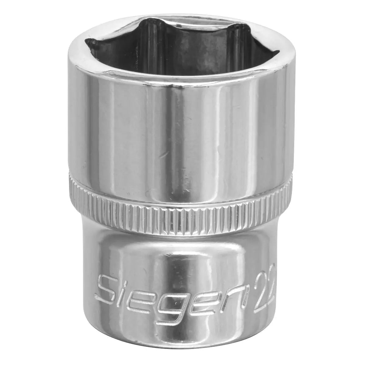 Siegen by Sealey WallDrive® Socket 22mm 1/2"Sq Drive 