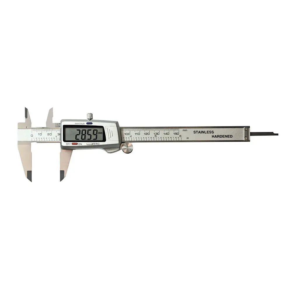 Silverline 0-150mm Digital Vernier Caliper Internal External Depth Measure 