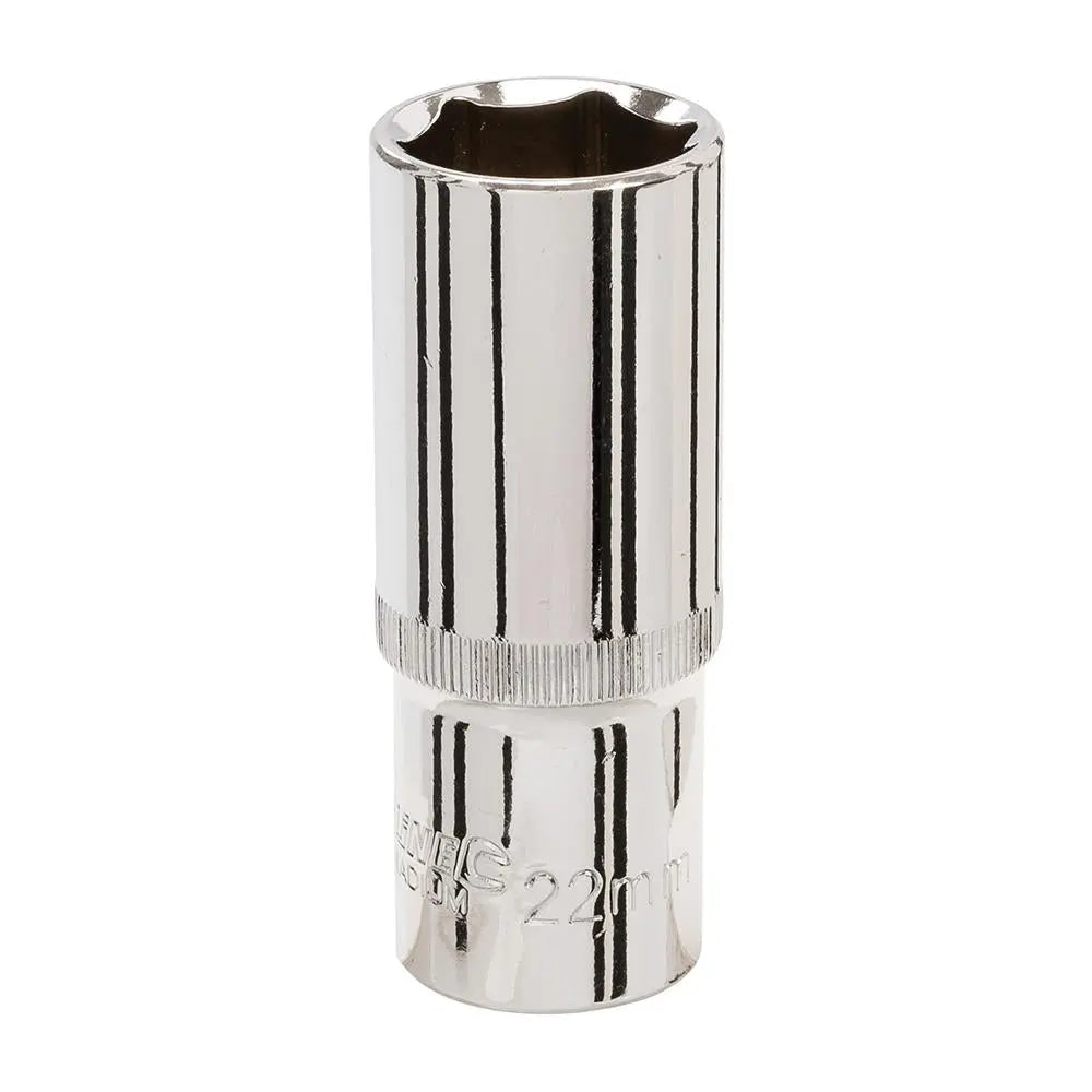 Silverline 1/2" Drive Metric Deep Sockets 