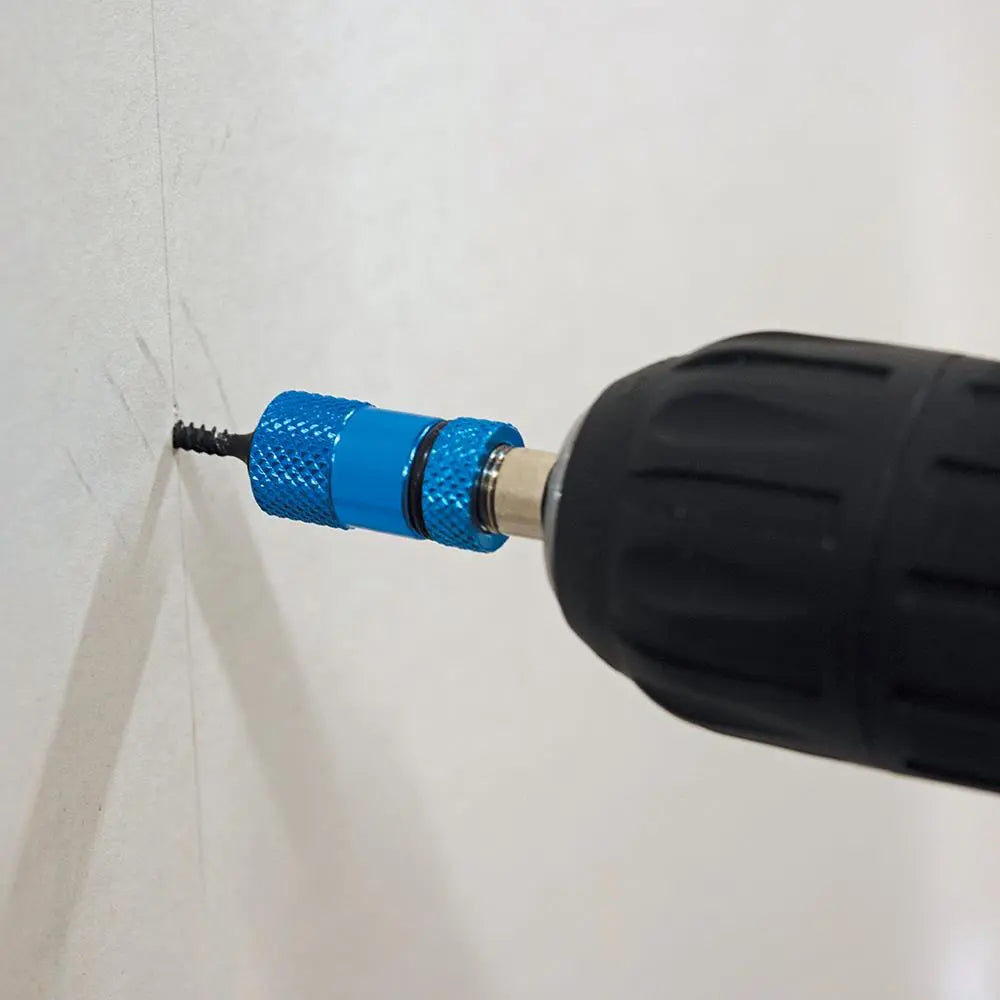 Silverline 1/4" Drywall Bit Holder Hex Shank Drive Drill Screw Driver 