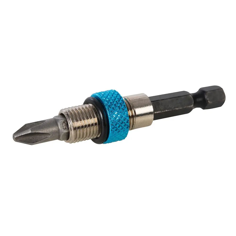 Silverline 1/4" Drywall Bit Holder Hex Shank Drive Drill Screw Driver 