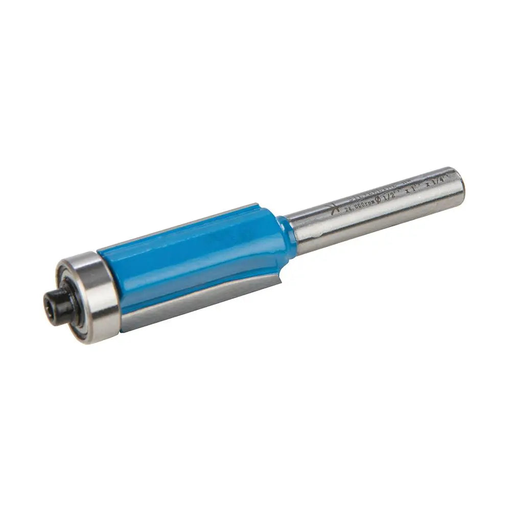 Silverline 1/4" Flush Trim Cutter Router Bits 
