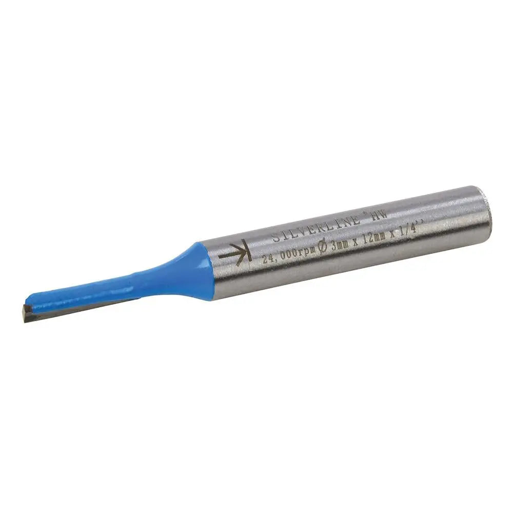 Silverline 1/4" TCT Straight Metric Cutters 