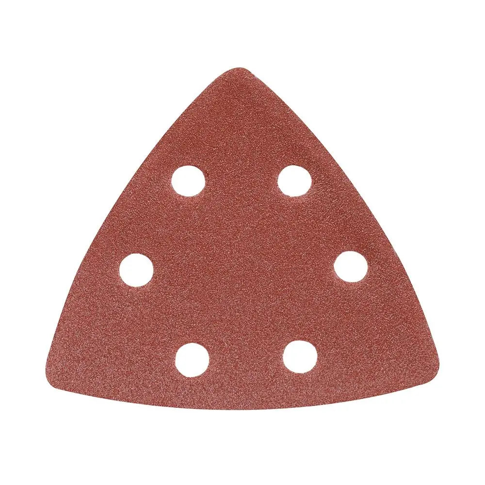 Silverline 10 Pack 90mm Triangle Sheets Hook & Loop 
