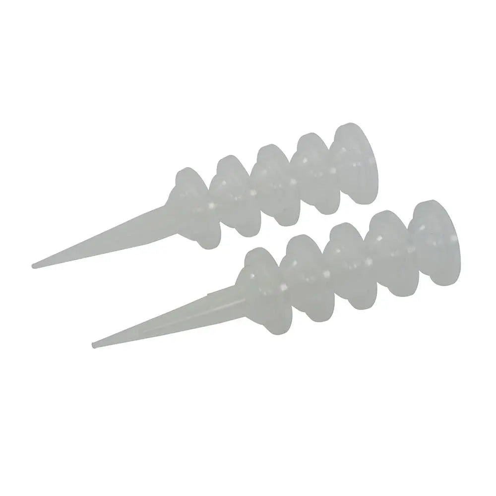 Silverline 10 Pack Silicone Sausage Gun Nozzles Replacements Sealant 