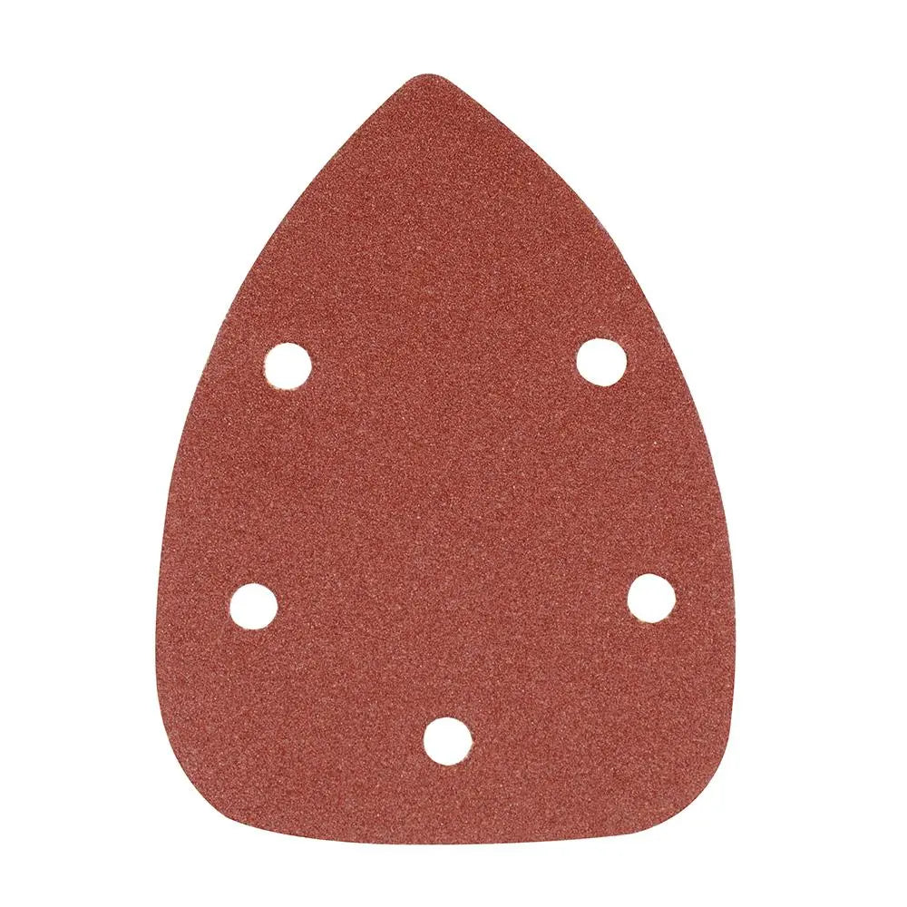 Silverline 10 Piece 140mm Hook & Loop Detail Sander Sheets 
