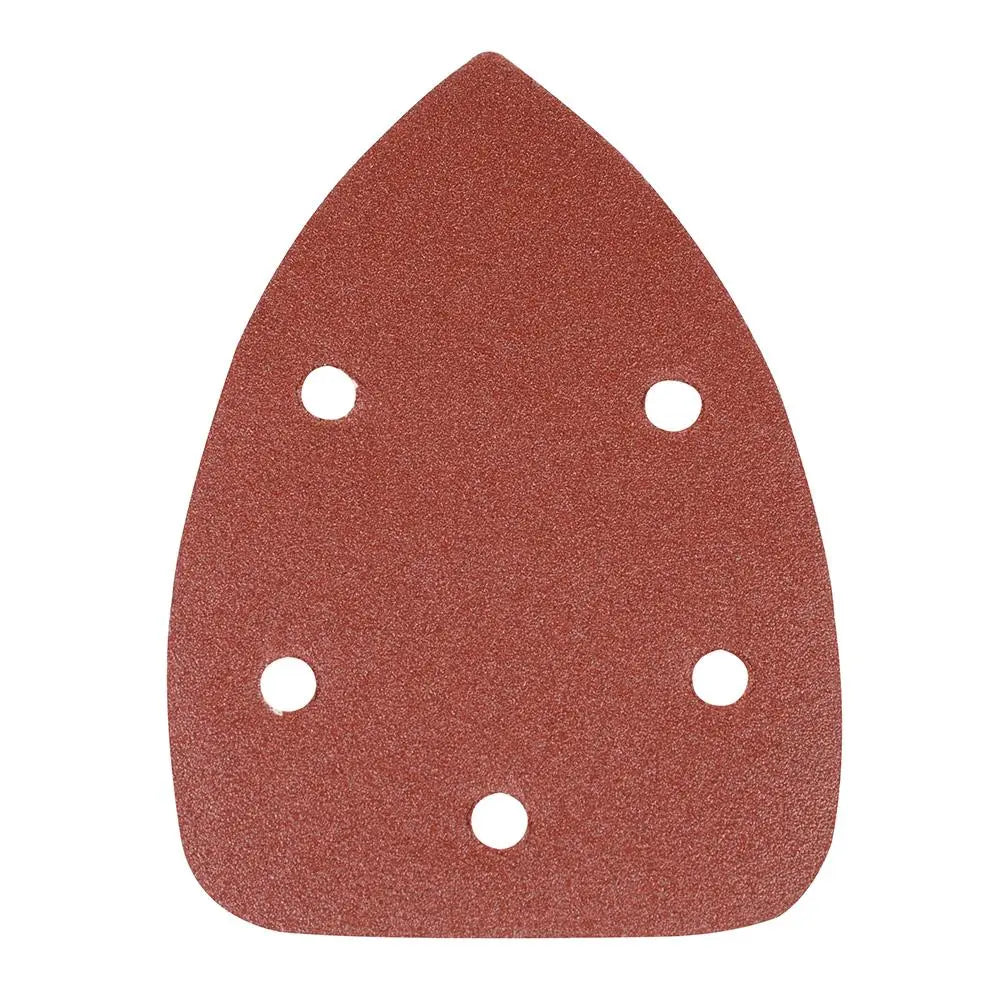Silverline 10 Piece 140mm Hook & Loop Detail Sander Sheets 