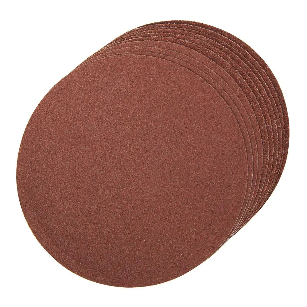 Silverline 10 Piece 150mm Self Adhesive Sanding Discs 