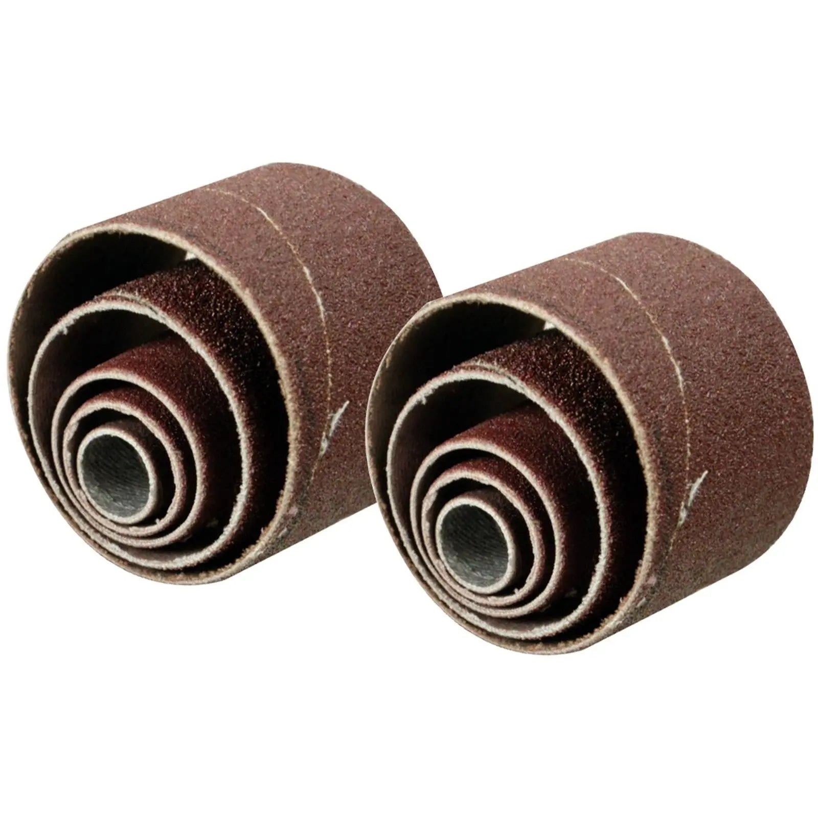 Silverline 10 Piece Drum Sanding Belts 80 Grit Replacement Sleeves Sander 
