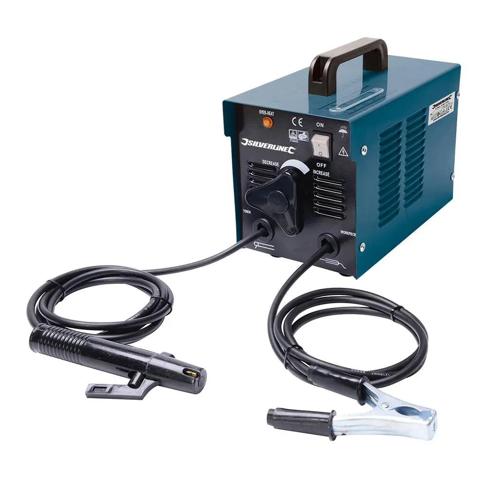 Silverline 100A MMA Arc Welder 40 - 677293  White Rose Tools
