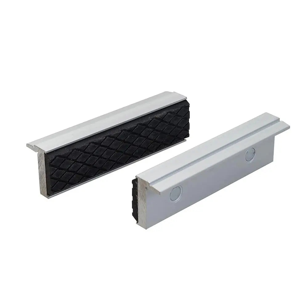Silverline 100mm Soft Grip Vice Jaws Rubber Magnetic Base Workshop 