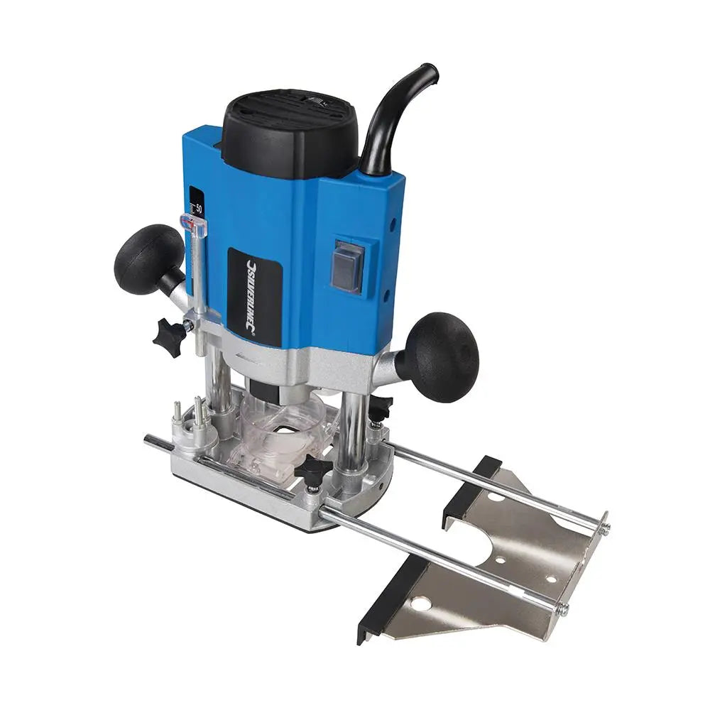Silverline 1020W Plunge Router 1/4" 329863  White Rose Tools