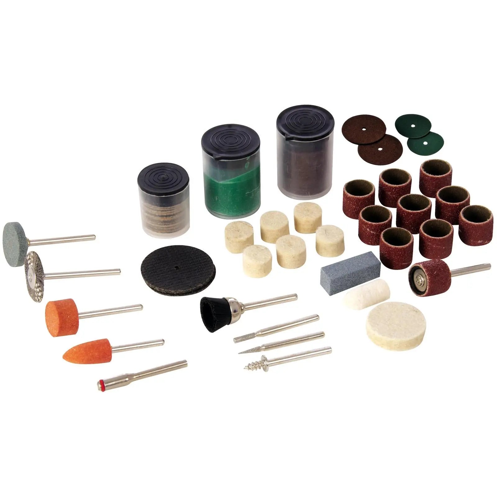 Silverline 105 Piece Rotary Tool Accessory Kit Hobby Cutting Sanding Grinding 
