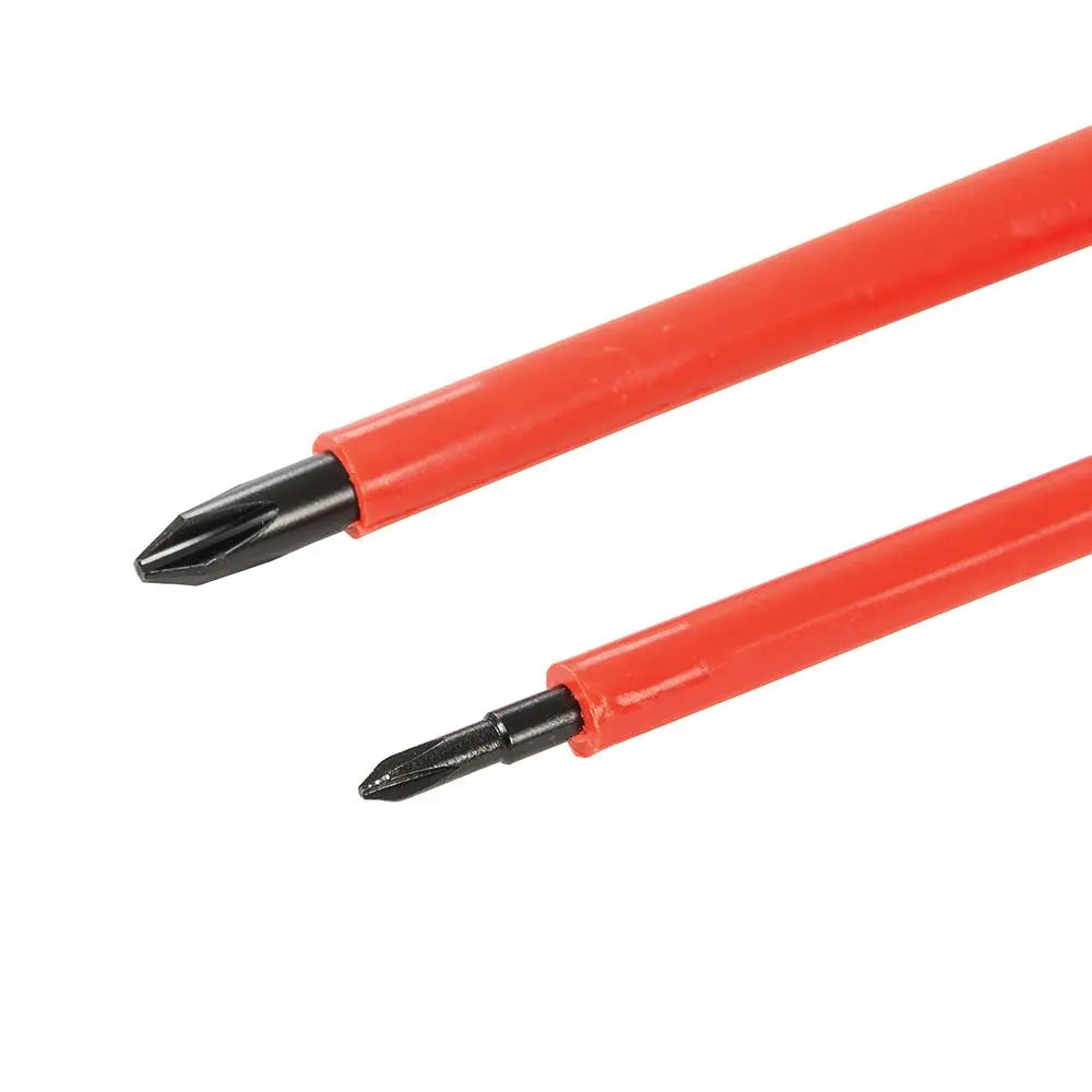 Silverline 11 Piece Insulated Screwdriver Set Slotted Phillips Chrome Vanadium Shafts 