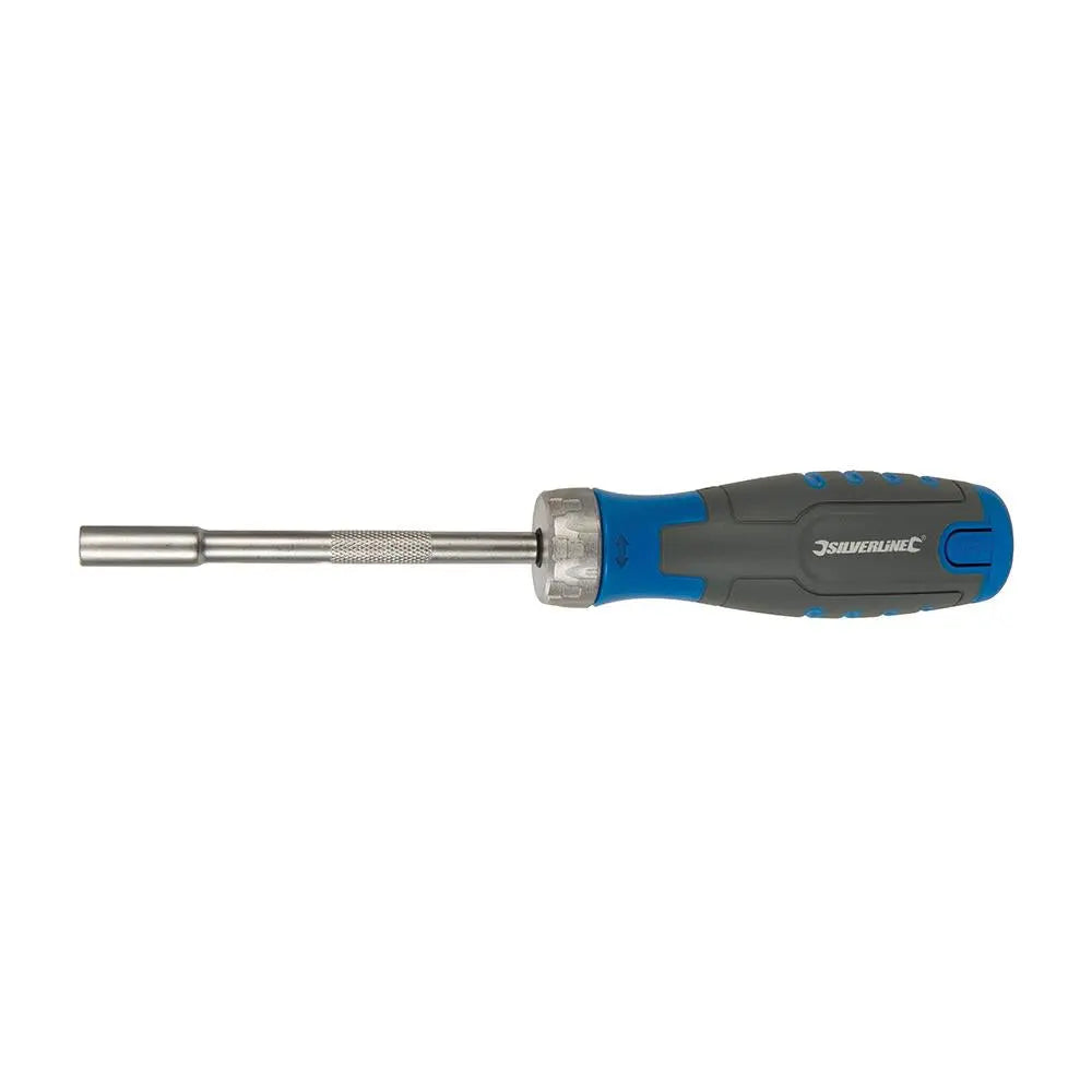 Silverline 12-in-1 Multi-Bit Ratchet Screwdriver 930569  White Rose Tools