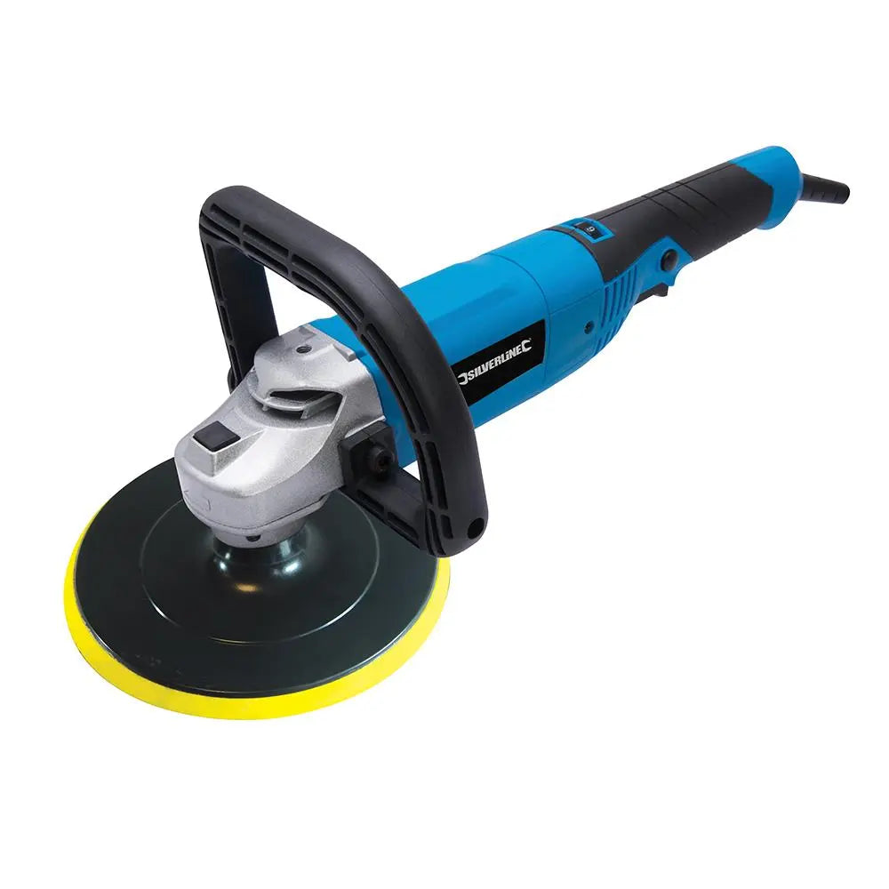 Silverline 1200W Sander Polisher 180mm 264569  White Rose Tools