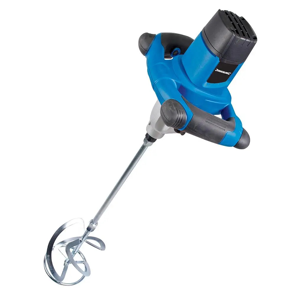 Silverline 1220W Plaster Mixer 140mm 264219  White Rose Tools