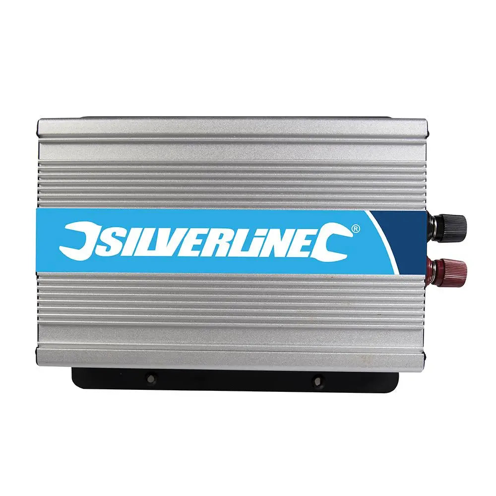 Silverline 12V Inverter 1000W (2 x 500W) 168754  White Rose Tools