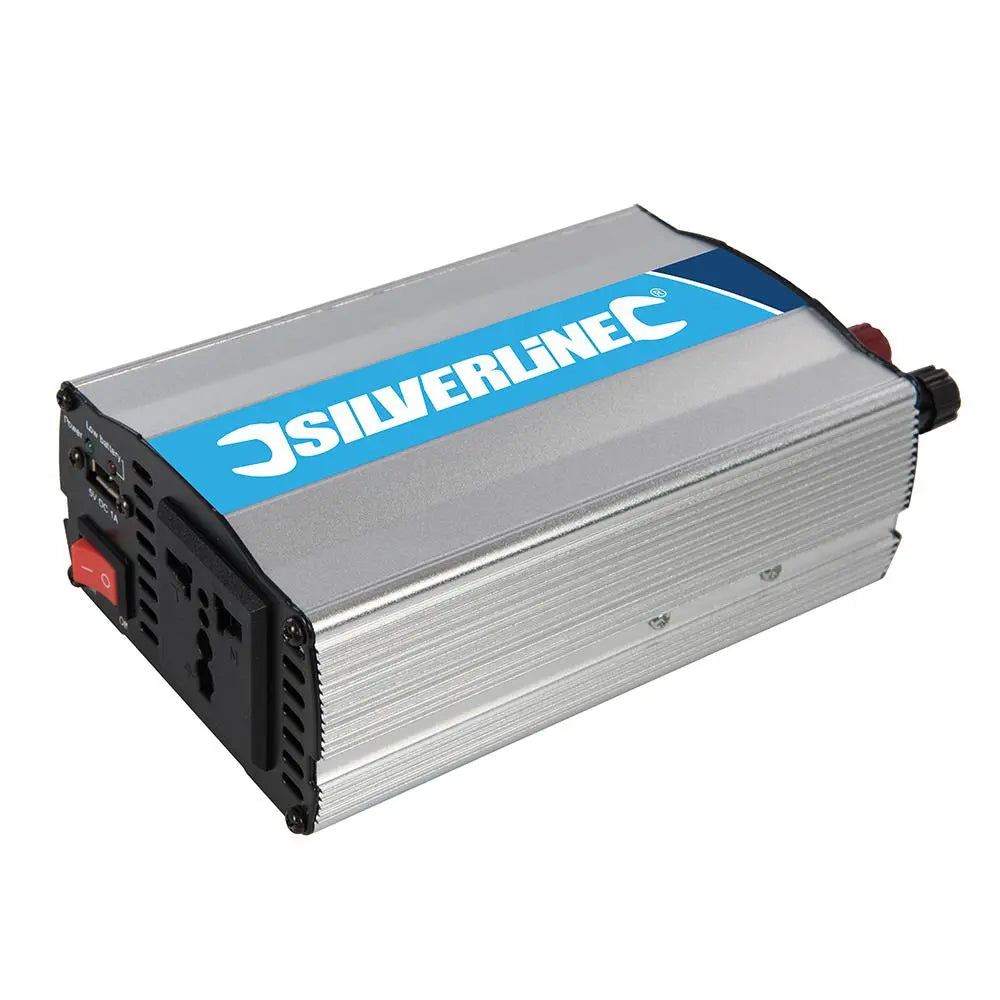 Silverline 12V Inverter 300W (Single Socket) 204757  White Rose Tools